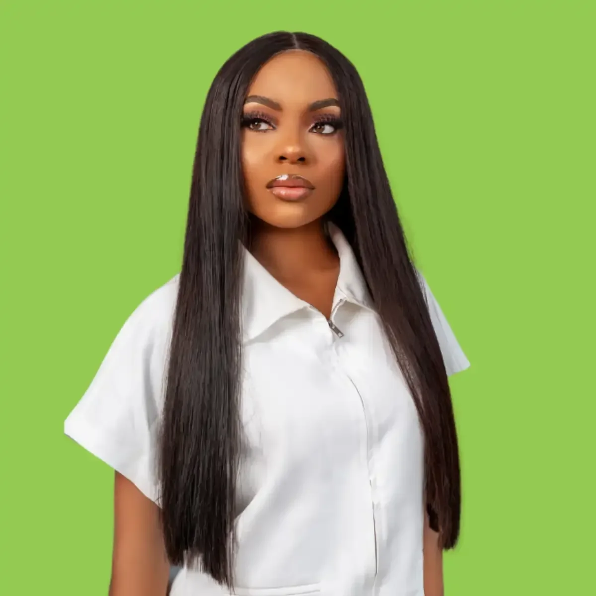 BONE STRAIGHT NATURAL BLACK